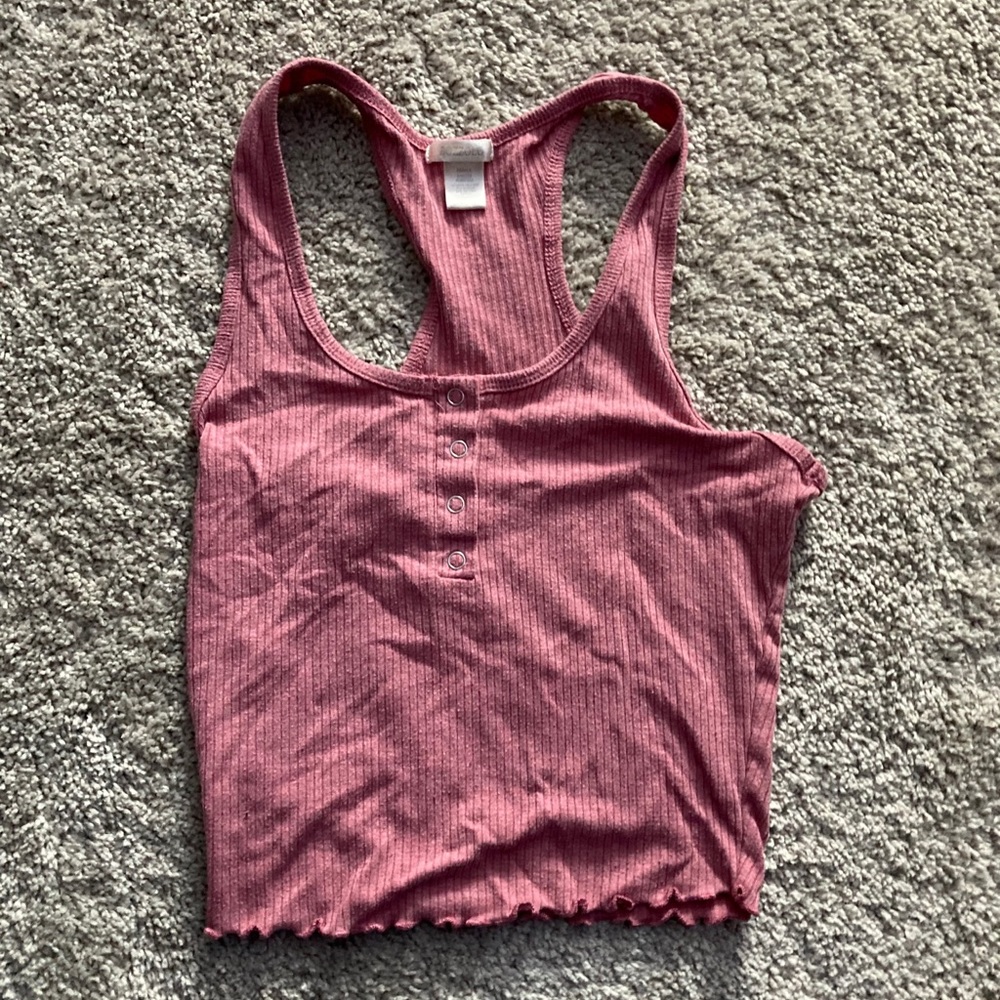 Cropped tank top